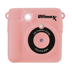 ULTIMAXX Instant Print Camera for Kids Teens Ages 8-12 Beginners With 3 Printing Paper Rolls 32GB Micro Sd Holiday Christmas Gift