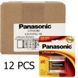 PANASONIC Crp2 (223A) 6 Volt Lithium Batteries (Box Of 12)