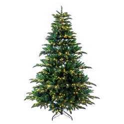 HOLIDAY STUFF 5' Mountain Fraser Fir Artificial Christmas Tree Prelit With Led Lights