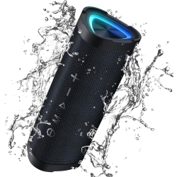 VANZON V40 Bluetooth Speakers Wireless, 24W Wireless Portable Speaker \w Ipx7 Waterproof, Tws, 24H Playtime, Bluetooth 5.0 Dual Pairing Speaker For