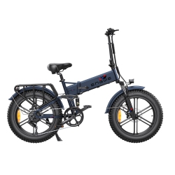 ENGWE Engine Pro Electric Bike: 1000W(Peak) 62Miles Full Suspension Foldable E-Bike