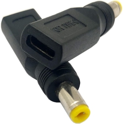 DOLAER USB C to Dc Power Adapter, T USB Type C Female to Dc 5.5X2.1MM Male 5V Connector Power Charging Adapter for Type C USB Charging Device And For