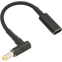 DOLAER USB C to Dc Adapter, USB Type C Female Input to Dc 5.5MM X 2.5MM Power Charging Adapter for Laptop