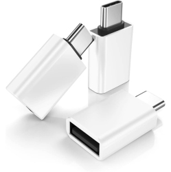 DOLAER B USB C to USB Adapter 3 Pack, Type C Male to USB A 3.0 Female Adapter, Thunderbolt 3 4 Otg Converter for Macbook Imac, Ipad Air 4 5 Mini