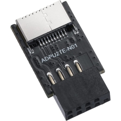 DOLAER M USB 2.0 Front Panel Header USB 9Pin to USB 2.0 Type-E Internal Adapter