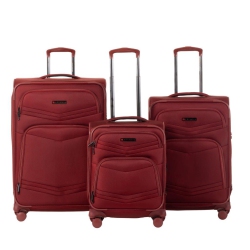 AIR CANADA Central 3 Piece Deluxe Softside Luggage Set