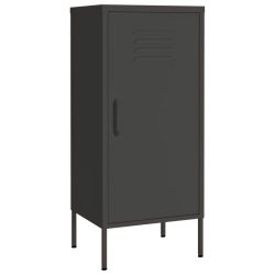 VIDAXL Storage Cabinet Anthracite 42.5X35X101.5 Cm Steel