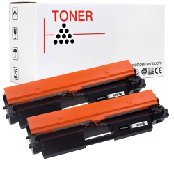 MAX SAVING Compatible 2Pk for HP17A (Cf217A) Toner Cartridge for HP Printer Laserjet Pro Mfp M130Fn M130A M130Fw M130Nw M102A M102W In Black