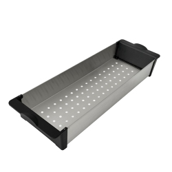 STYLISH Stainless Steel Workstation Colander A-06