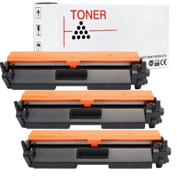 MAX SAVING Compatible 3Pk Toner Cartridge for HP 30A Cf230A for HP Pro Mfp M227Fdw M203Dw M227Fdn M203Dn M203D M227Sdn M203 M227 Laser Printer