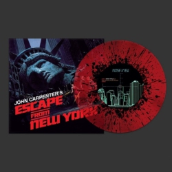 SILVA SCREEN Escape From New York / O.s.t. - Escape From New York (Original Soundtrack) - Transparent Red/ Splatter Vinyl [Import] - (Colored Vinyl
