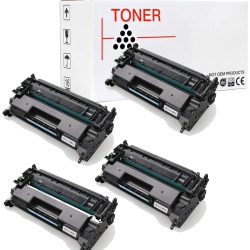 MAX SAVING Compatible 4Pk Toner Cartridge Replacement for HP 26A Cf226A for Pro M402N M402Dw M402Dn Pro Mfp M426Fdw M426Fdn M426Dw Printer (Black)