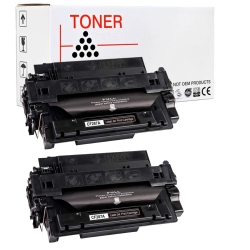 MAX SAVING Compatible 2Pk Toner for HP 87A Cf287A Toner Cartridge for Use In Laserjet Enterprise M527, M506, Laserjet Pro M501 In Black
