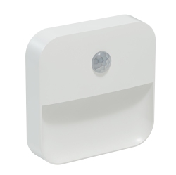 BAZZ Rechargeable 3000K Soft Motion Sensor Night Light, U22311W In White