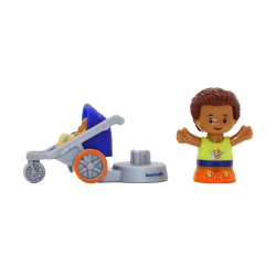 FISHER-PRICE Little People, Boy And Stroller