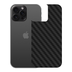 GHOST ARMOR CANADA Ghost Armor Iphone 15 Pro Carbon Skin - 3M Military Grade - Lifetime Replacements In Black