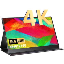 UPERFECT 4K Gaming Monitor 15.6" USB-C HDMI 3840X2160 Portable Monitor Screen
