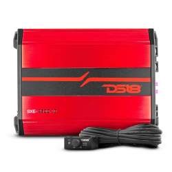 DS18 Sxe-2500.1D/rd 1-Ch Monoblock 2500W Peak Class-D Car Compact Amplifier