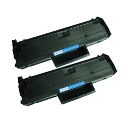 MAX SAVING Compatible 2Pk Toner Cartridges D101S, Mlt-D101S Compatible Remanu for Samsung D101S Ml-2164 Ml-2164W Ml-2165W In Black