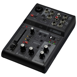 YAMAHA Ag03Mk2 Mixer W/ USB Audio Interface - In Black