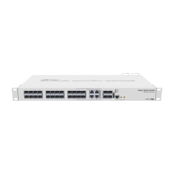 MIKROTIK Crs328-4C-20S-4S+Rm20 X Sfp Cages, 4 X Sfp+ Cages, 4 X Combo Ports (Gigabit Ethernet Or Sfp), 800Mhz Cpu, 512Mb Ram, 1U Rackmount Case, Dual