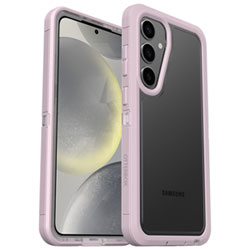 OtterBox Defender XT Fitted Hard Shell Case for Galaxy S24+ (Plus) - Pink/Clear