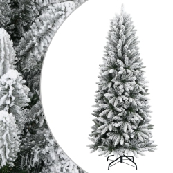 VIDAXL Artificial Christmas Tree With Flocked Snow 180 Cm Pvc&pe