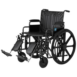 Medline 13" Wheelchair with Swing-Away Leg Rests