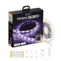 GEENI 2M Prisma Smart Wi-Fi Multi-Colour Led Light Strip, Weather-Resistant