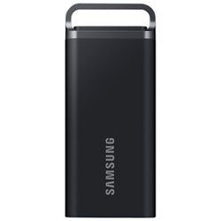 Samsung T5 EVO 2TB USB 3.2 External Solid State Drive (MU-PH2T0S/AM) - Black - English