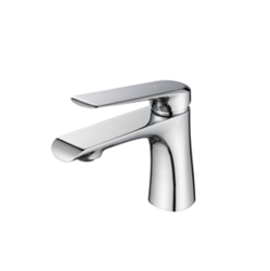 MAX FAUCETS Ultra Thin Spout Bathroom Faucet Brushed Nickel Finish