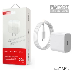 TRANYOO Iphone Fast Charger 20W | Wall Block Type C Adapter Cube Compatible With Iphone 14, 13, 12, 11 Pro Max, Xr, Xs, Ipad Cable Cord