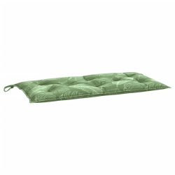 VIDAXL Garden Bench Cushion Leaf Pattern 100X50X7 Cm Oxford Fabric
