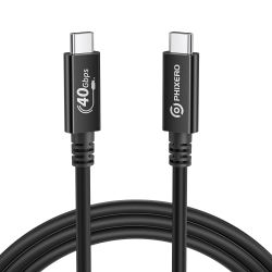 GENERIC USB 4.0 Cable for Thunderbolt 4 Cable 2.62Ft, USB C Cable 40 GBps, With 100W Charging, Single 8K60Hz Or Dual