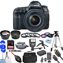 CANON Eos 5D Mark Iv With 24-105MM F/4L Is Ii Usm - 3 Lenses Top Value Bundle