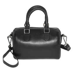 CLUB ROCHELIER Ladies Small Leather Barrel Bag With Adjustable Strap