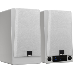 SVS Piano Gloss Prime Wireless Pro Powered Speakers (Pair) In White