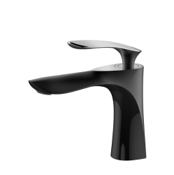 MAX FAUCETS Elegance Modern Bathroom Faucet Design Matte Finish In Black