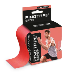 PINO Kinesiology Tape Sport Coral, 5M Uncut