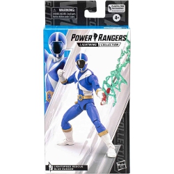 POWER RANGERS Lightning Collection 6 Inch Action Figure Wave 15 - Lightspeed Rescue Ranger In Blue