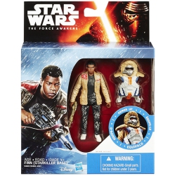 STAR WARS The Force Awakens 3.75 Inch Action Figure Armor Series Wave 1 - Finn (Starkiller Base)