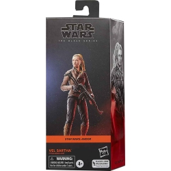 STAR WARS The Series 6 Inch Action Figure Box Art (2023 Wave 1) - Vel Sartha In Black