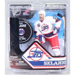 NHL Hockey 6 Inch Static Figure Series 32 - Teemu Selanne Jersey In White