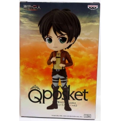 ATTACK ON TITAN 5 Inch Static Figure Q-Posket - Eren Yeager V2 Ver B