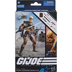 GIJOE G.i. Joe Classified 6 Inch Action Figure Wave 14 - Desert Commando Snake Eyes #92