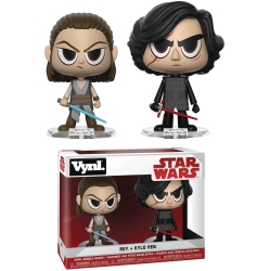 STAR WARS 3.75 Inch Action Figure Vinyl - Rey & Kylo Ren