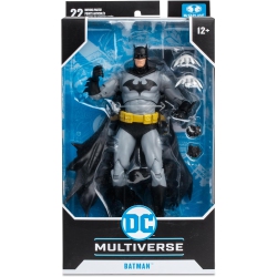 DC Multiverse Comics 7 Inch Action Figure Hush - Batman (Black & Grey)