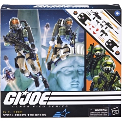 GIJOE G.i. Joe Classified 6 Inch Action Figure 2-Pack - Steel Corps Troopers