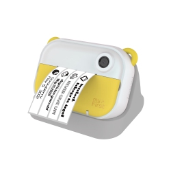 MYFIRST Camera Insta Wi - Instant Print Camera for Kids (Ages 5-15) \w Front & Selfie Lens, 12Mp Photos, 1080P Video, Label Maker, Microsd, Neck