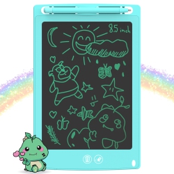 MYFIRST Sketch Ii - Kid's 8.5-Inch Lcd Writing Tablet, Colorful Doodle Pad Drawing Board, Educational Toddler Toy - In Blue